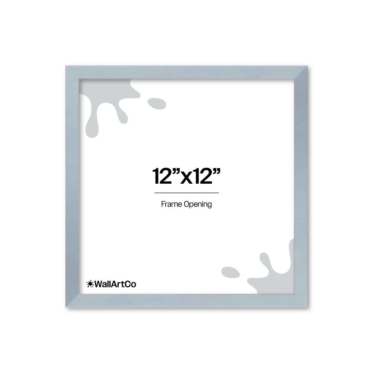 The Attention Grabber Light Blue Picture Frame