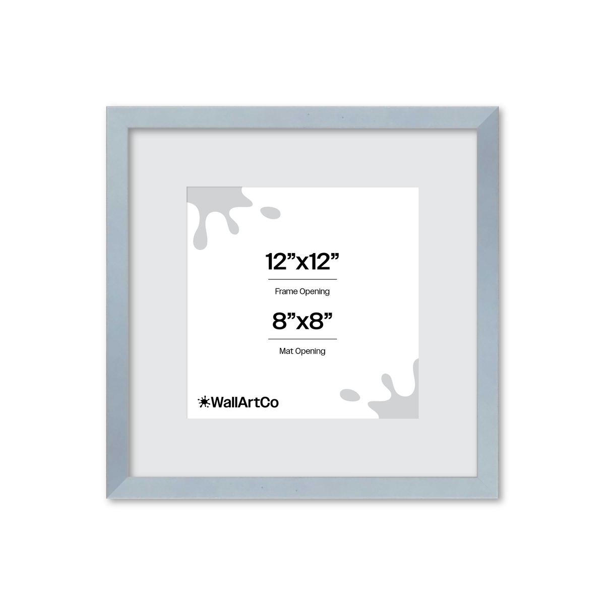 The Attention Grabber Light Blue Picture Frame