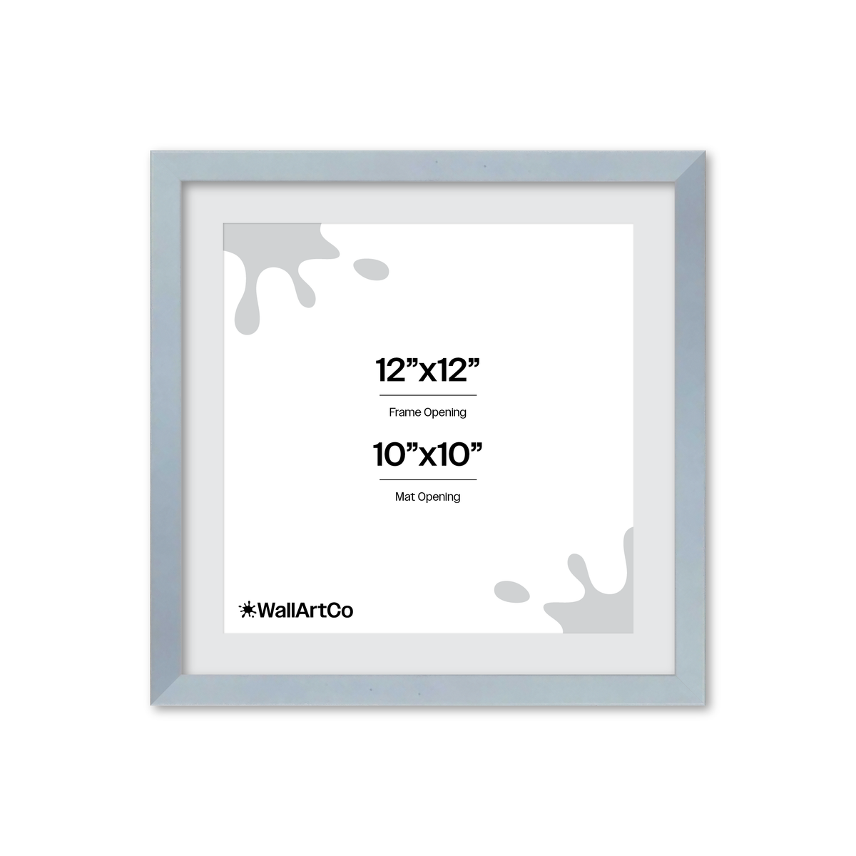 The Attention Grabber Light Blue Picture Frame