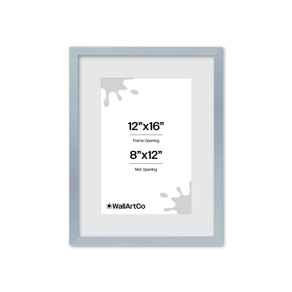 The Attention Grabber Light Blue Picture Frame