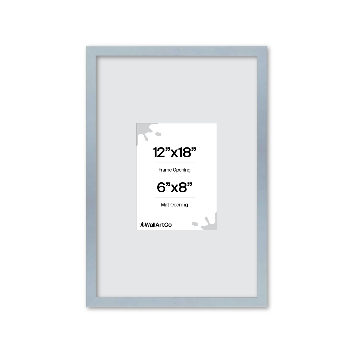 The Attention Grabber Light Blue Picture Frame