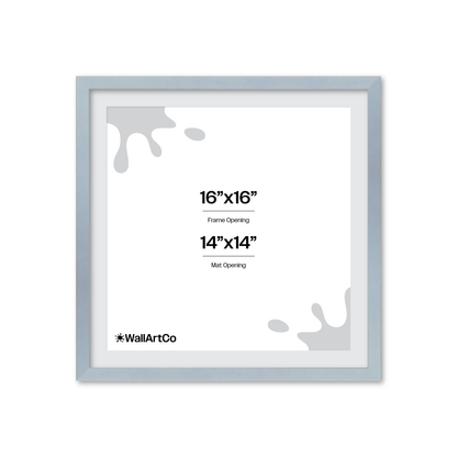 The Attention Grabber Light Blue Picture Frame