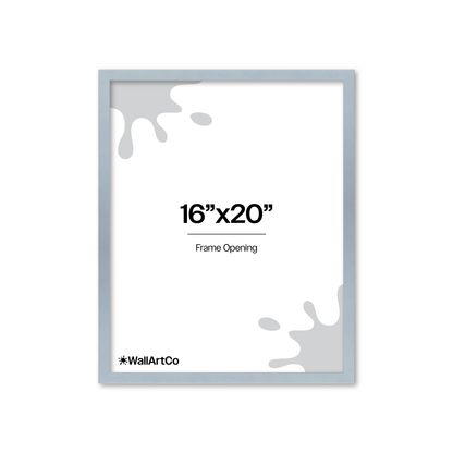 The Attention Grabber Light Blue Picture Frame