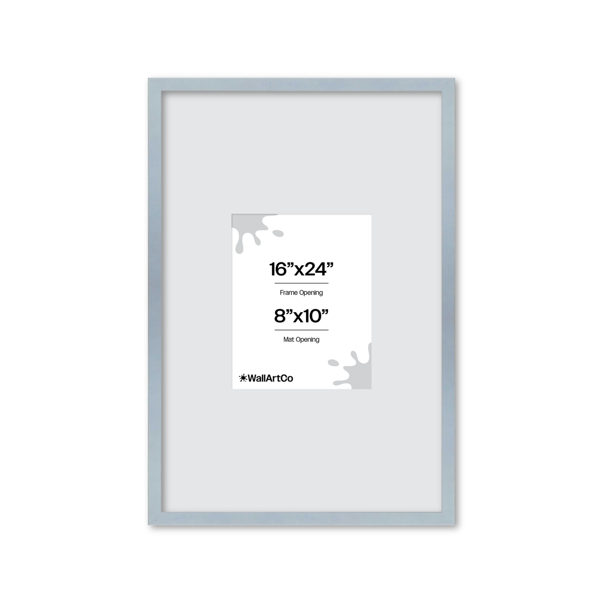 The Attention Grabber Light Blue Picture Frame