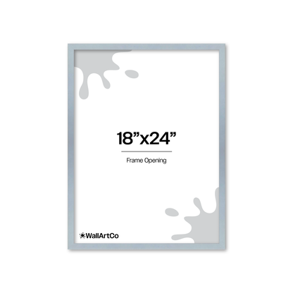 The Attention Grabber Light Blue Picture Frame