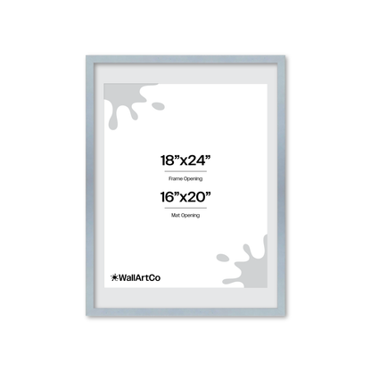 The Attention Grabber Light Blue Picture Frame