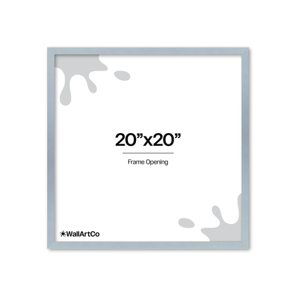 The Attention Grabber Light Blue Picture Frame