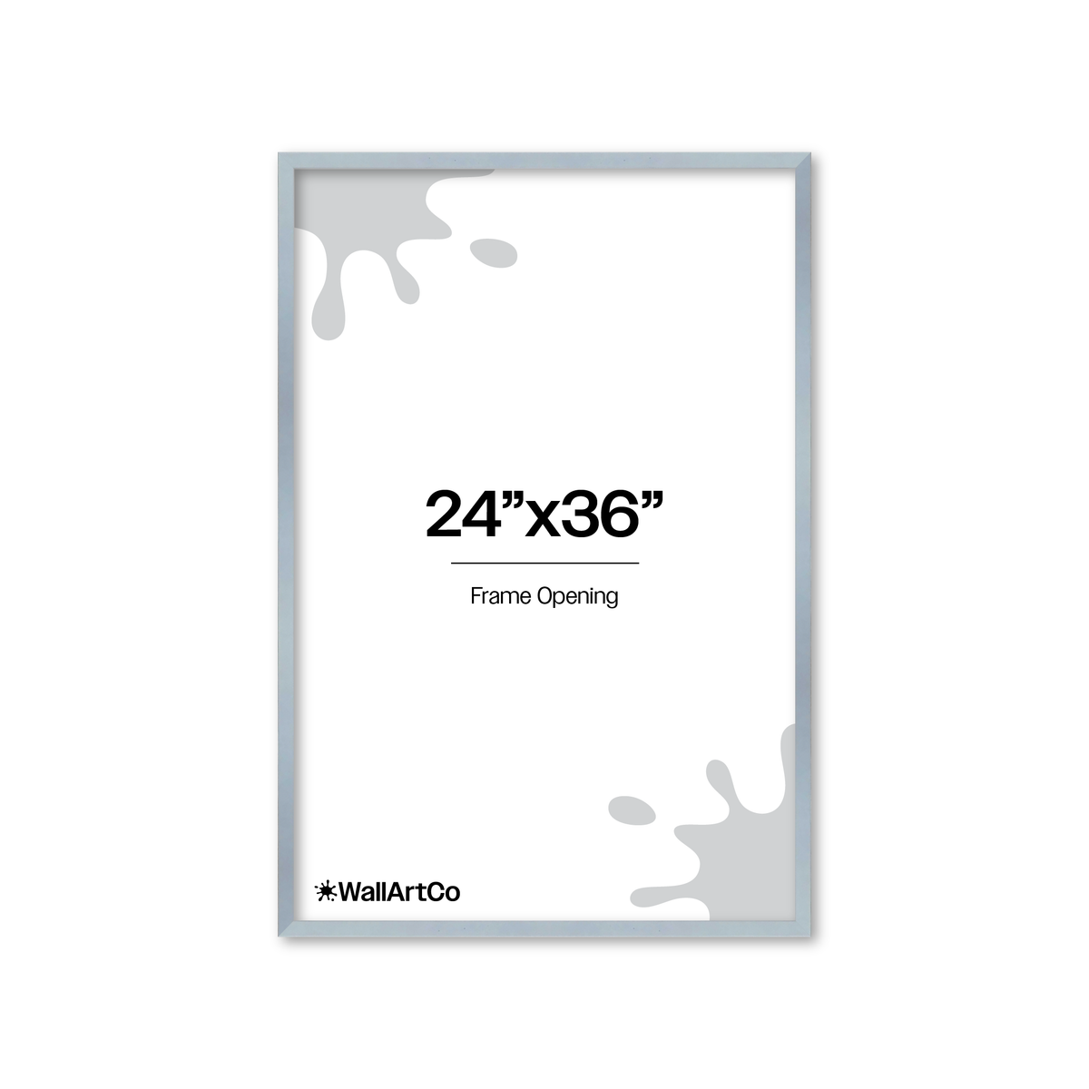 The Attention Grabber Light Blue Picture Frame