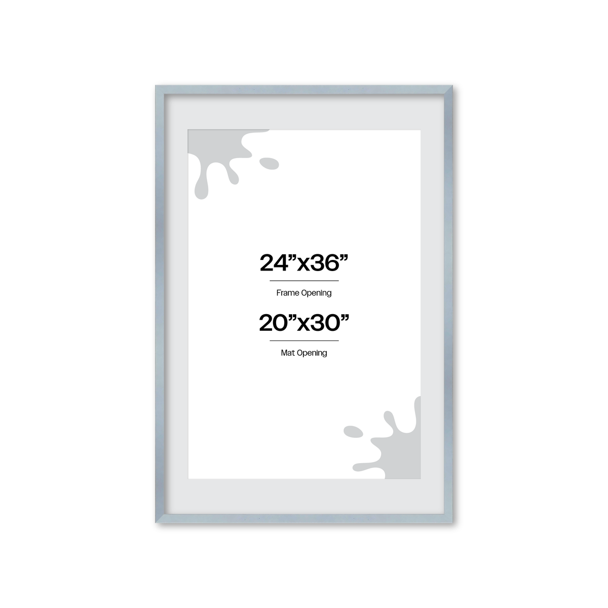 The Attention Grabber Light Blue Picture Frame