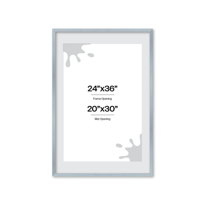 The Attention Grabber Light Blue Picture Frame