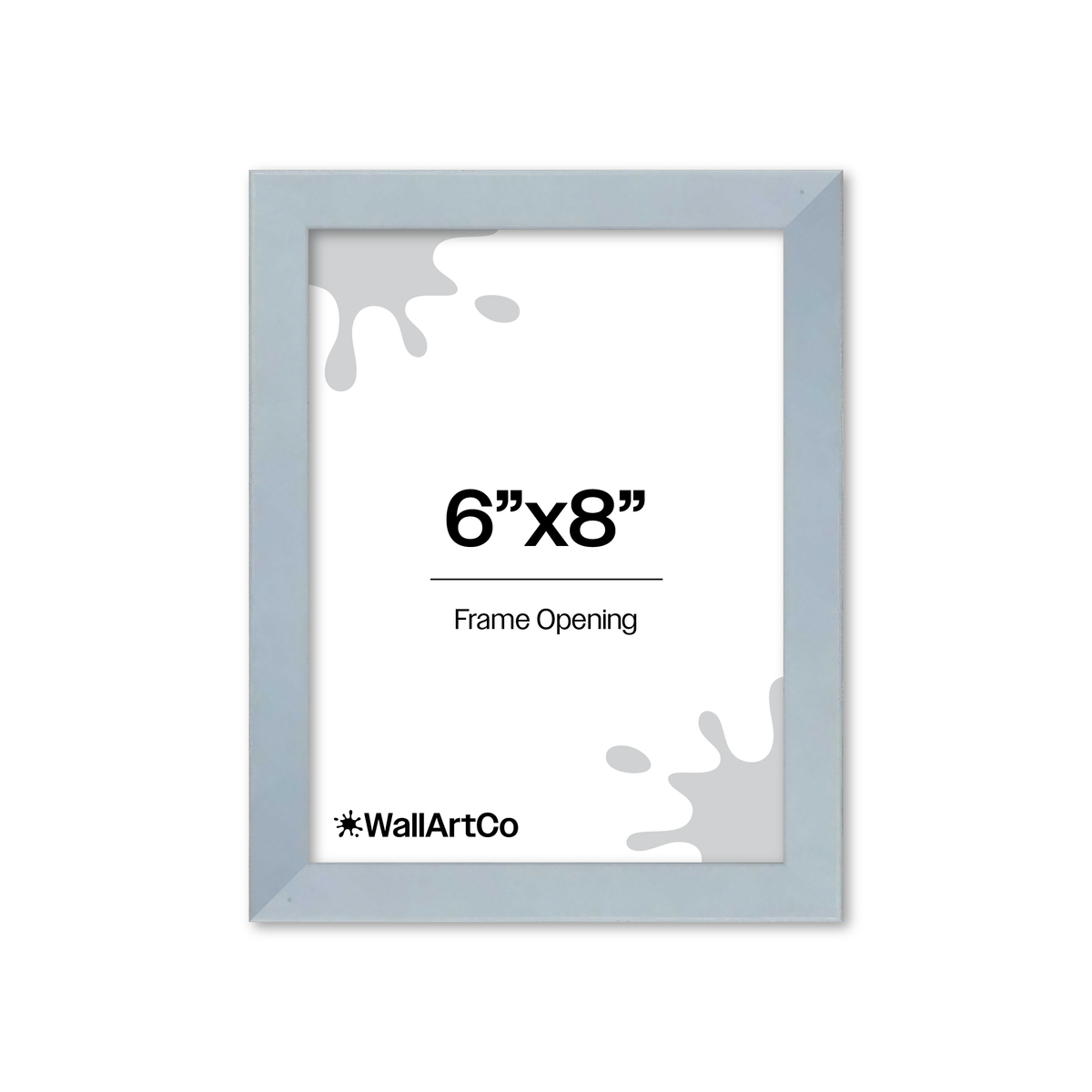The Attention Grabber Light Blue Picture Frame