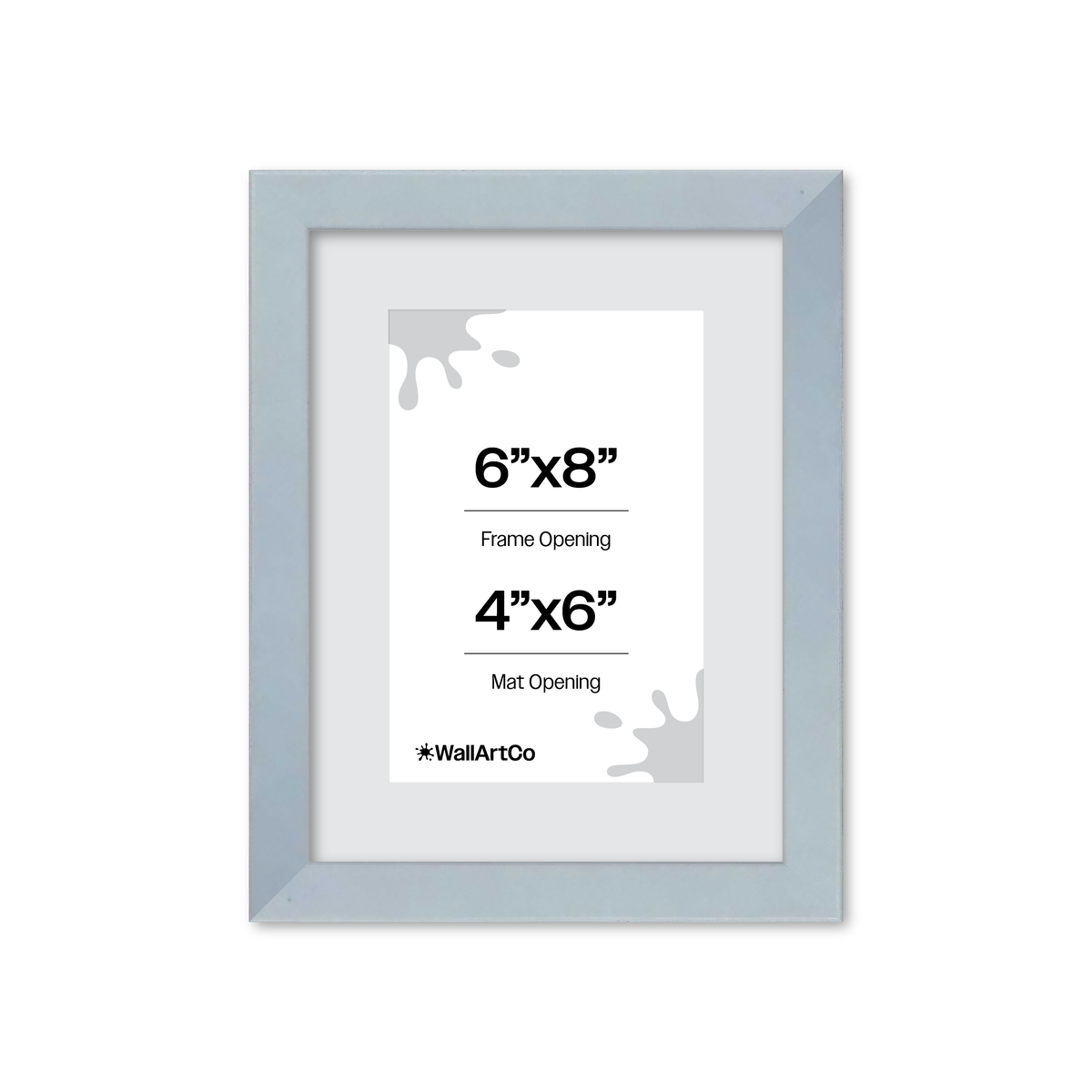 The Attention Grabber Light Blue Picture Frame