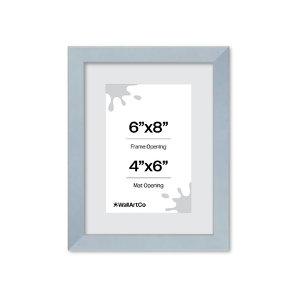 The Attention Grabber Light Blue Picture Frame