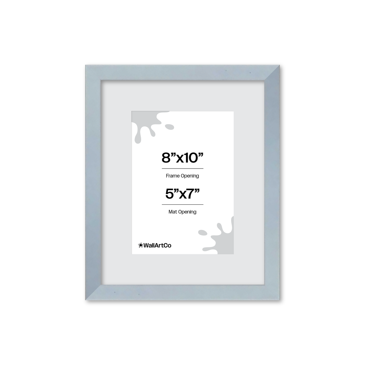 The Attention Grabber Light Blue Picture Frame