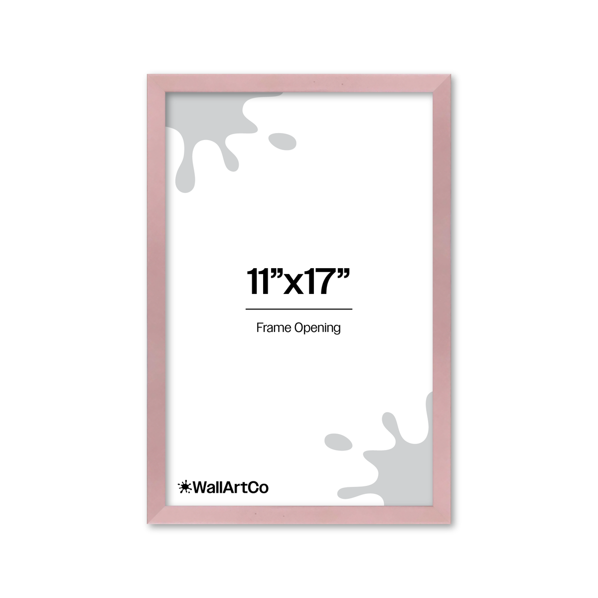 The Attention Grabber Pink Picture Frame