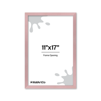 The Attention Grabber Pink Picture Frame