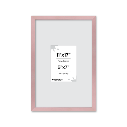 The Attention Grabber Pink Picture Frame