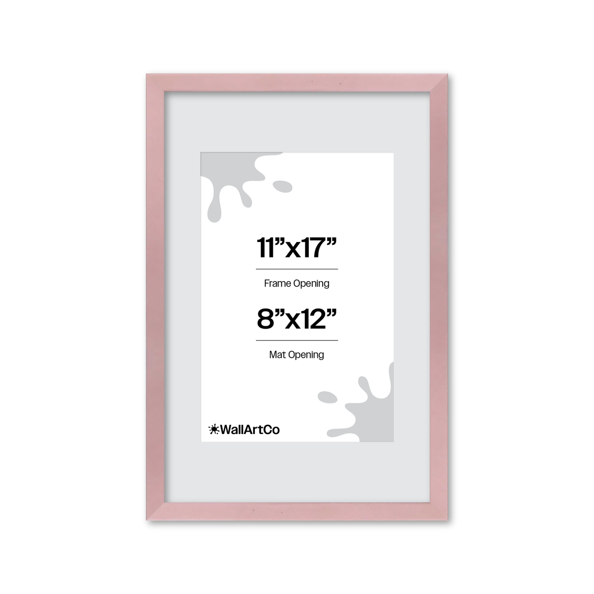 The Attention Grabber Pink Picture Frame
