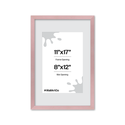 The Attention Grabber Pink Picture Frame