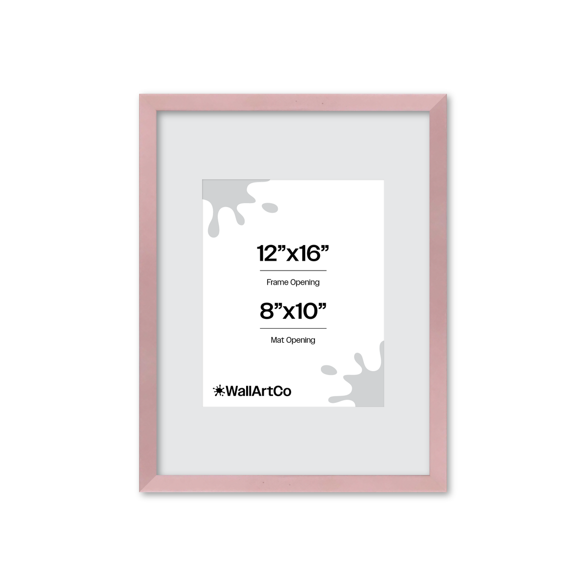 The Attention Grabber Pink Picture Frame