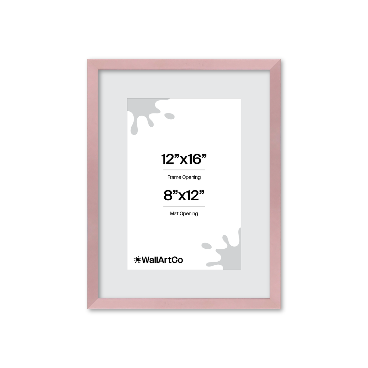 The Attention Grabber Pink Picture Frame