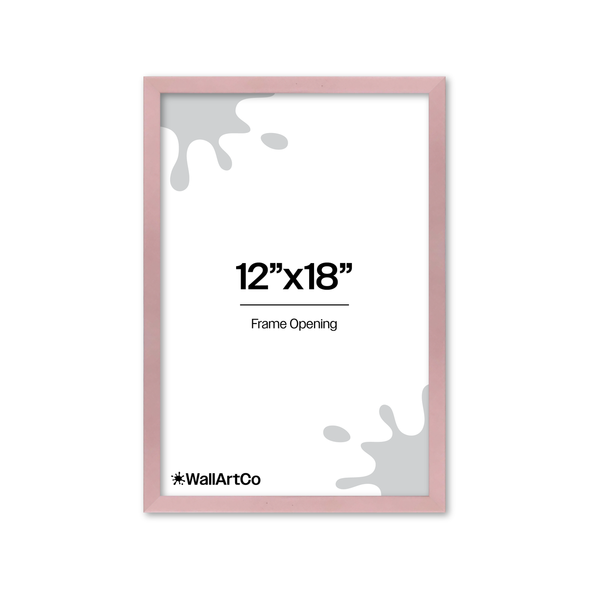 The Attention Grabber Pink Picture Frame