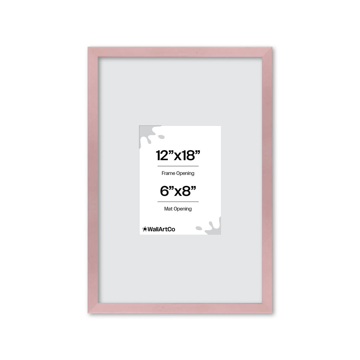 The Attention Grabber Pink Picture Frame