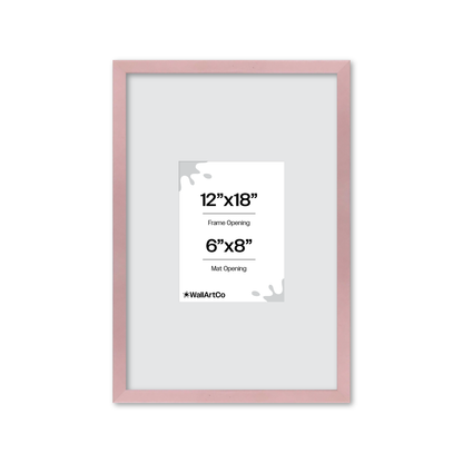 The Attention Grabber Pink Picture Frame