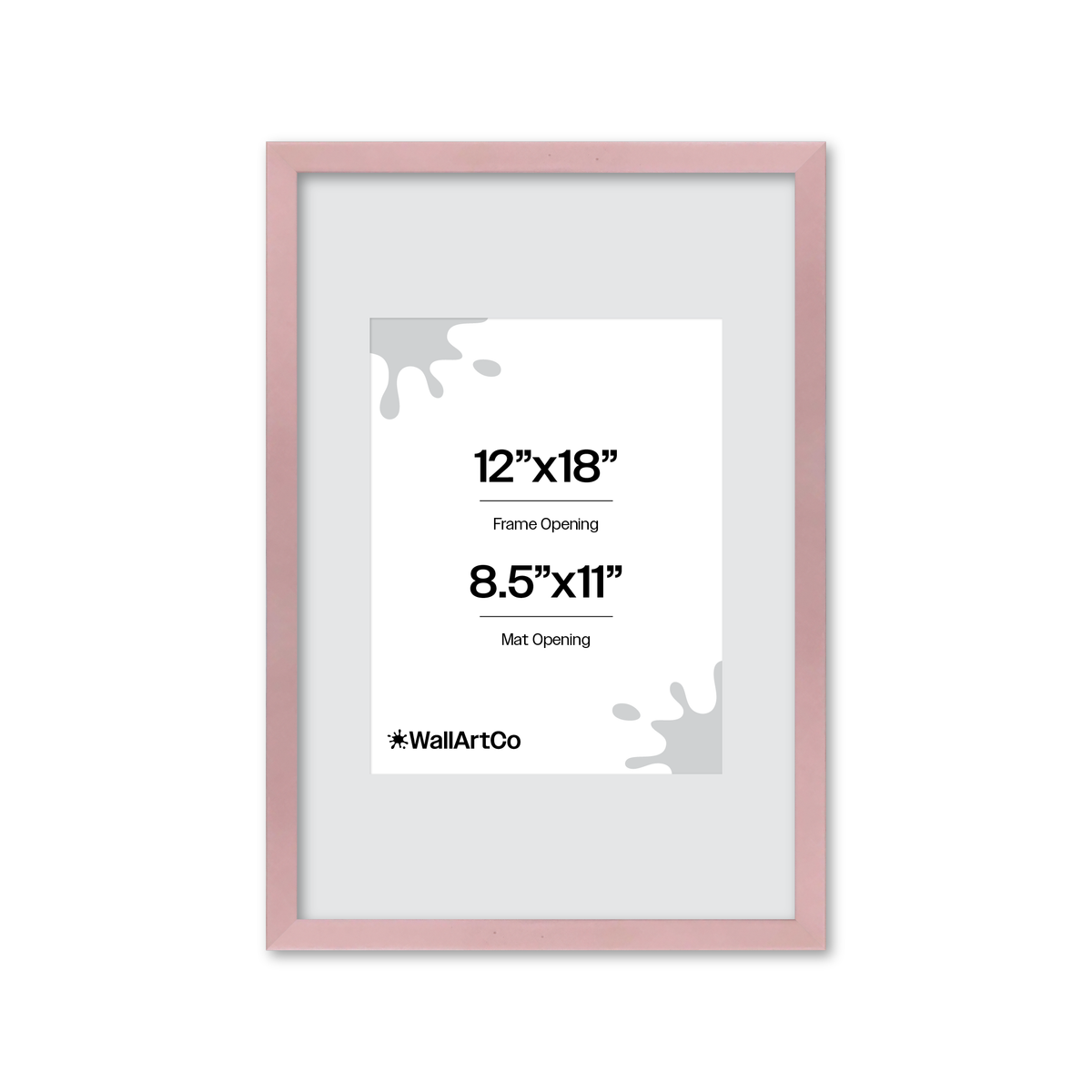 The Attention Grabber Pink Picture Frame
