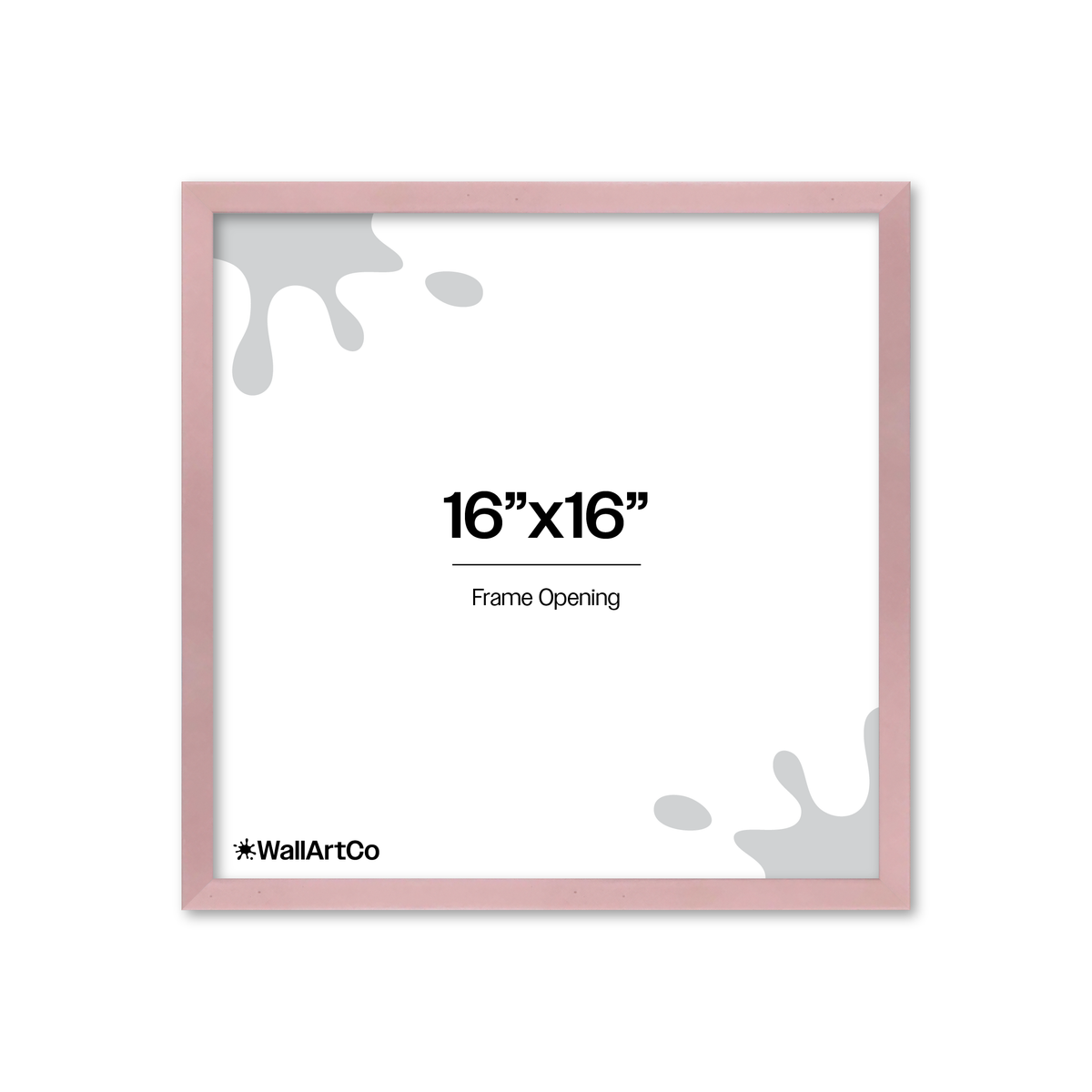 The Attention Grabber Pink Picture Frame