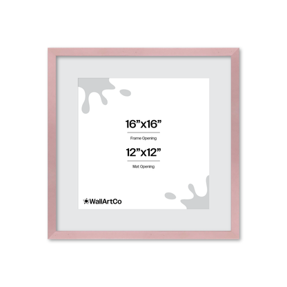 The Attention Grabber Pink Picture Frame