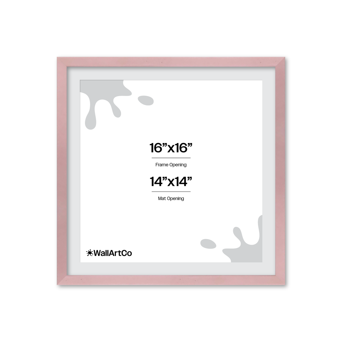 The Attention Grabber Pink Picture Frame