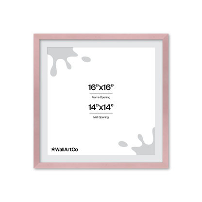 The Attention Grabber Pink Picture Frame