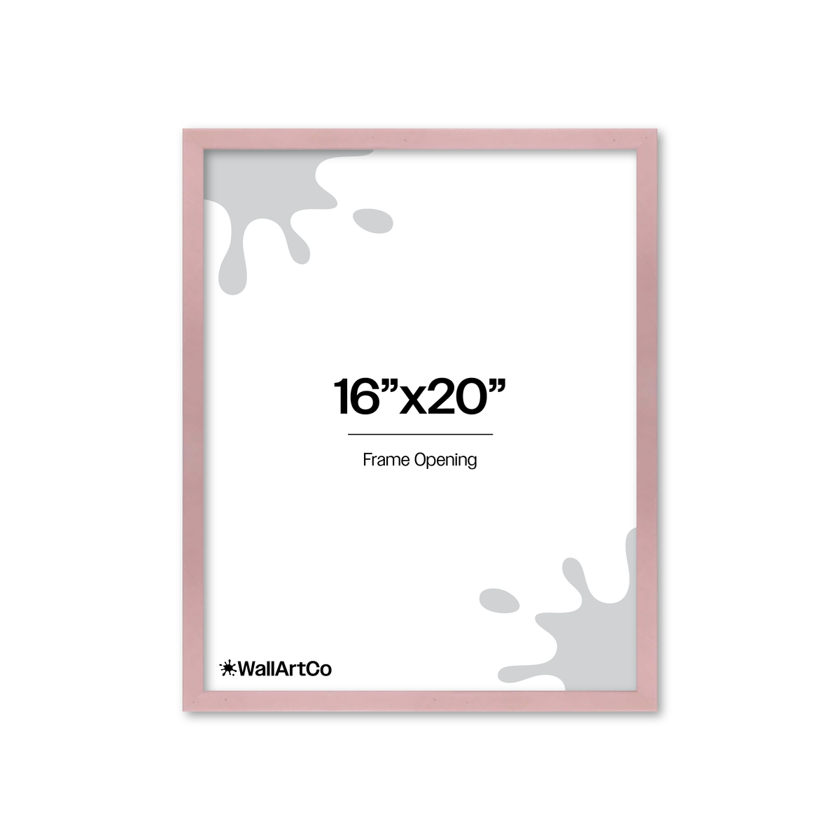The Attention Grabber Pink Picture Frame