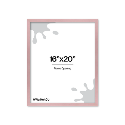 The Attention Grabber Pink Picture Frame