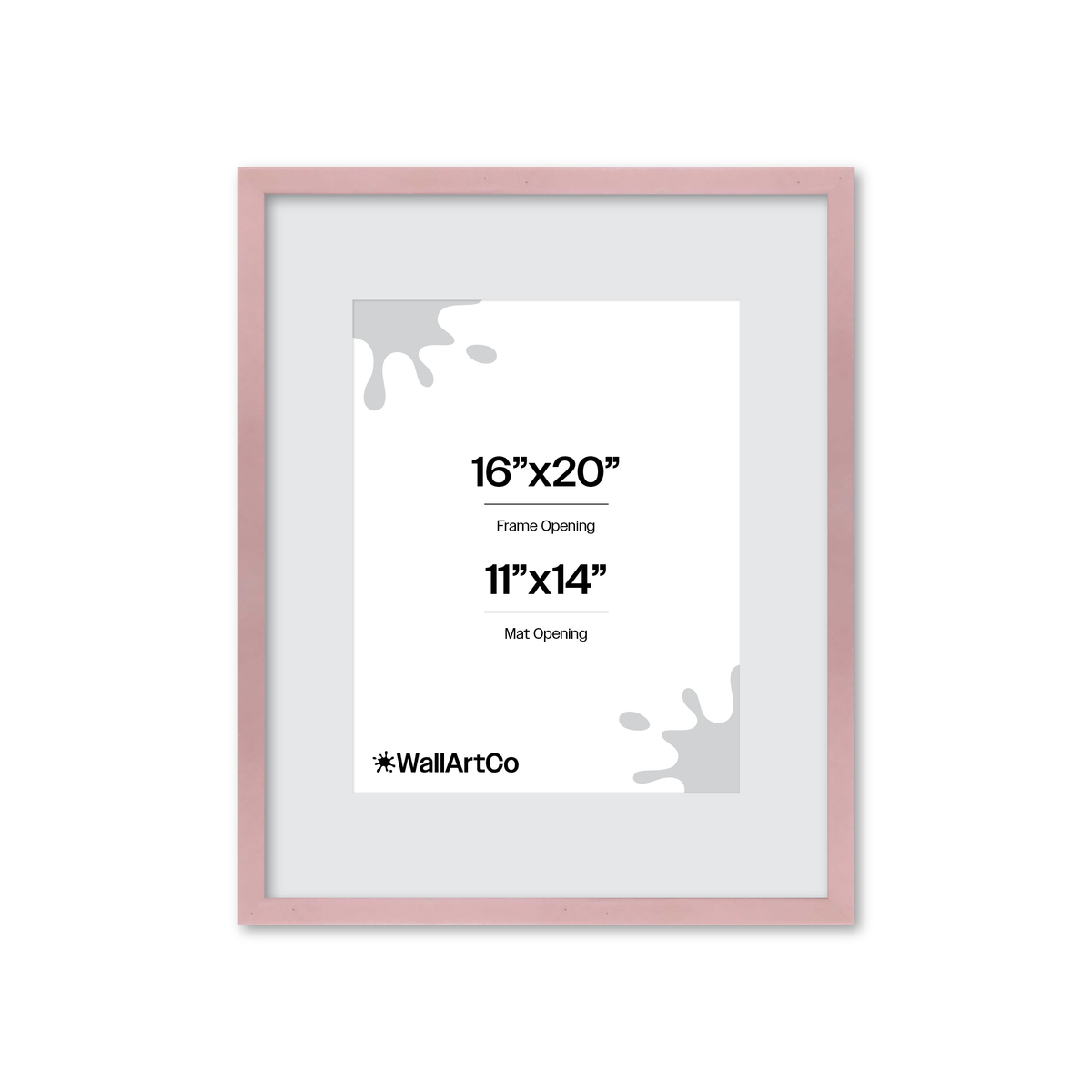 The Attention Grabber Pink Picture Frame