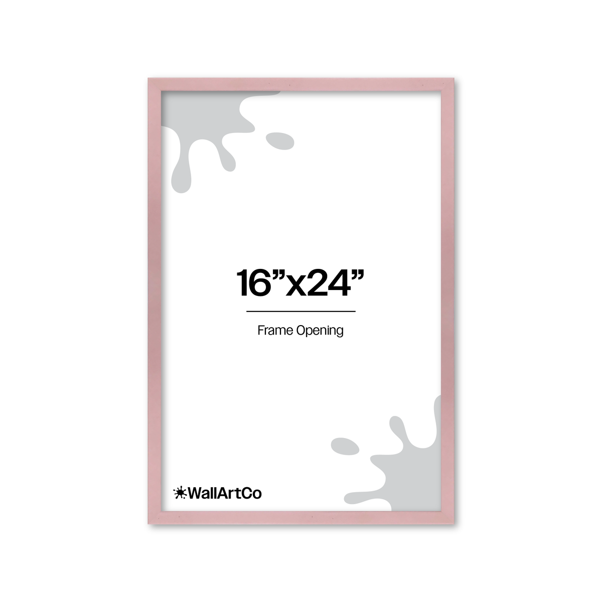 The Attention Grabber Pink Picture Frame