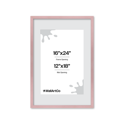 The Attention Grabber Pink Picture Frame