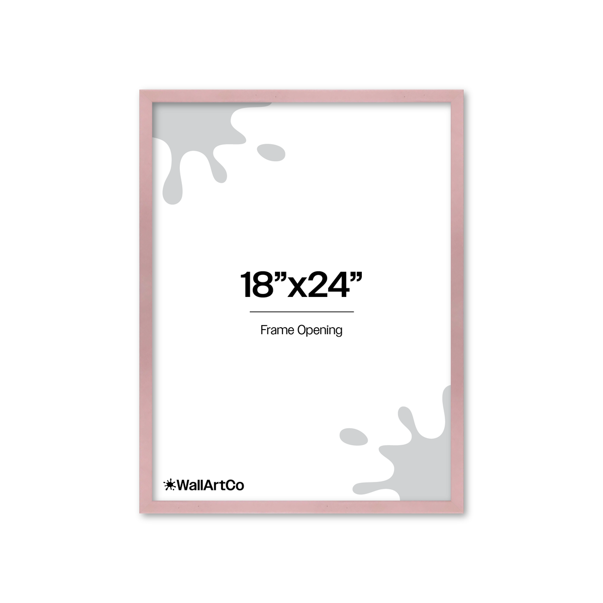 The Attention Grabber Pink Picture Frame