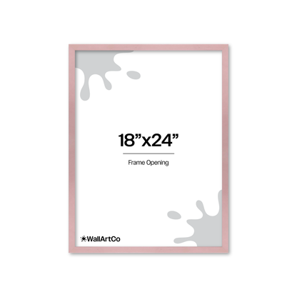 The Attention Grabber Pink Picture Frame