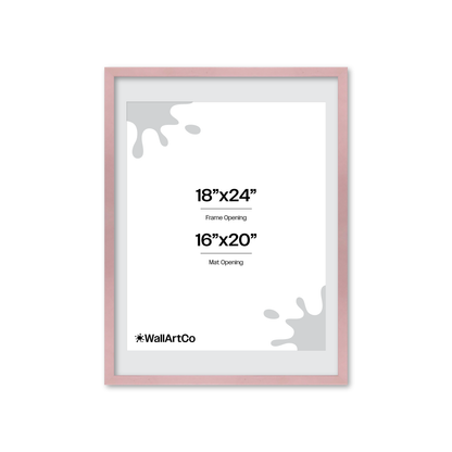 The Attention Grabber Pink Picture Frame