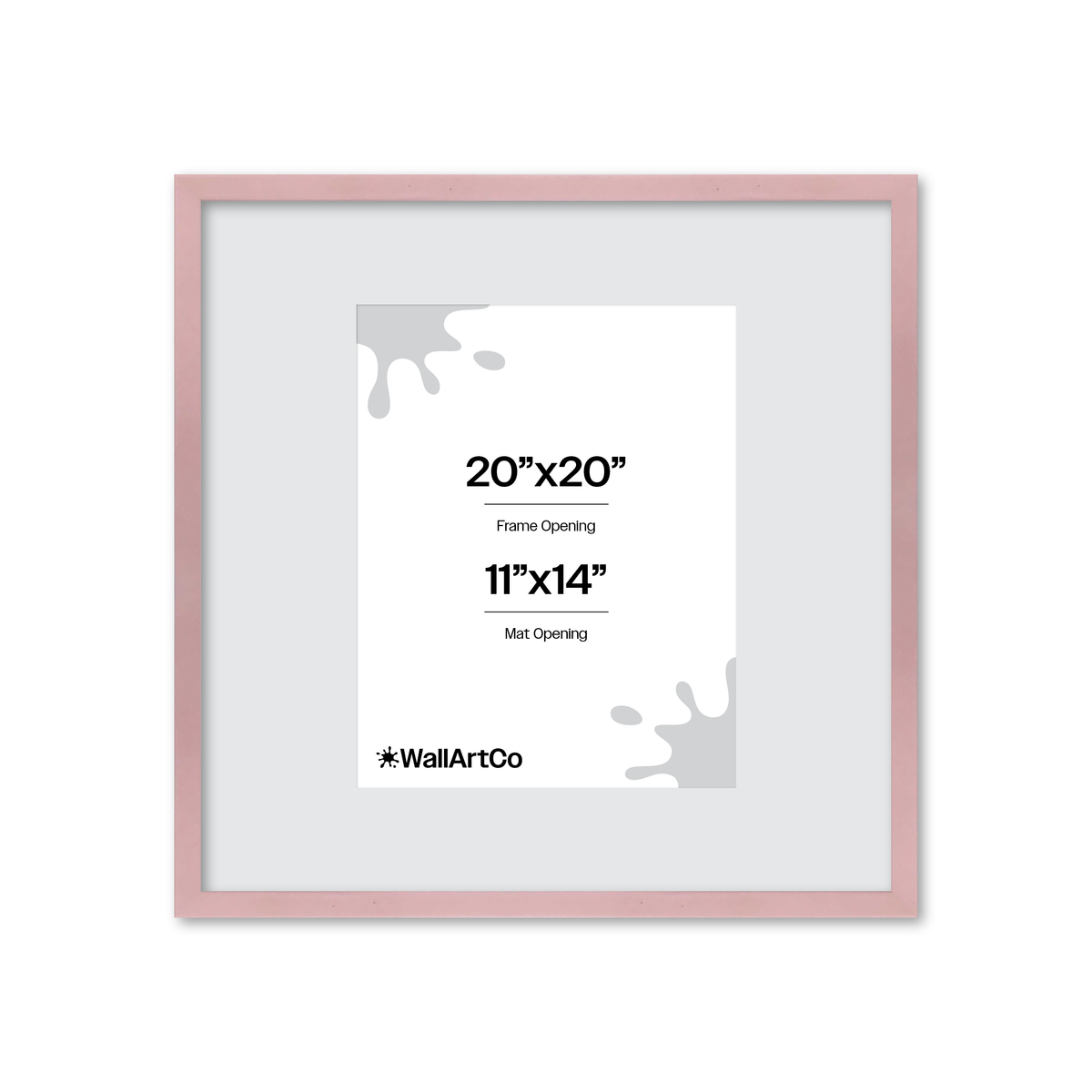 The Attention Grabber Pink Picture Frame