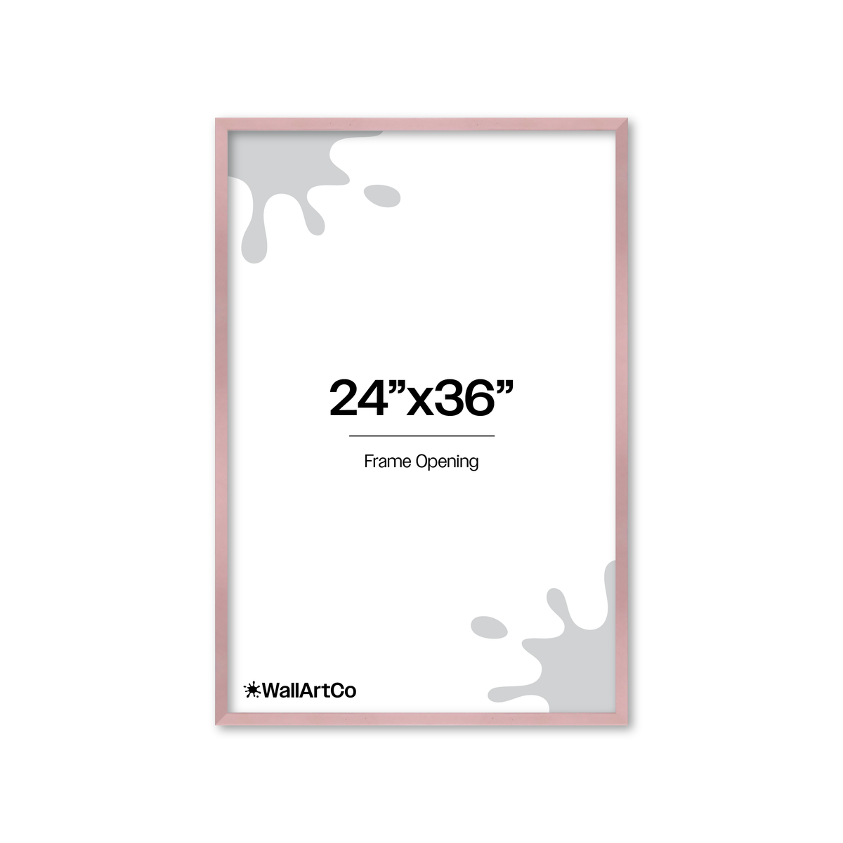 The Attention Grabber Pink Picture Frame