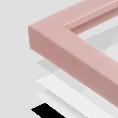 The Attention Grabber Pink Picture Frame