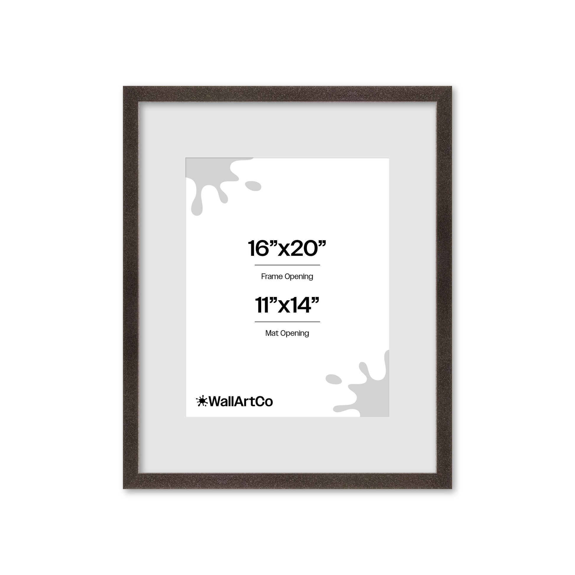 Front of picture frame