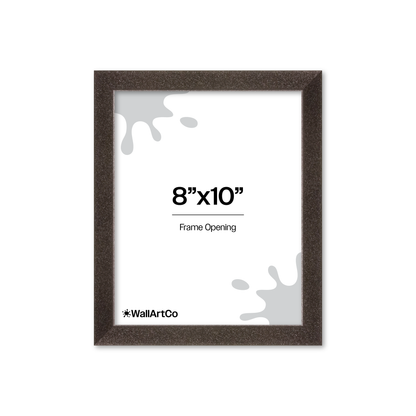 The Little Luxe - Black Glitter Picture Frame