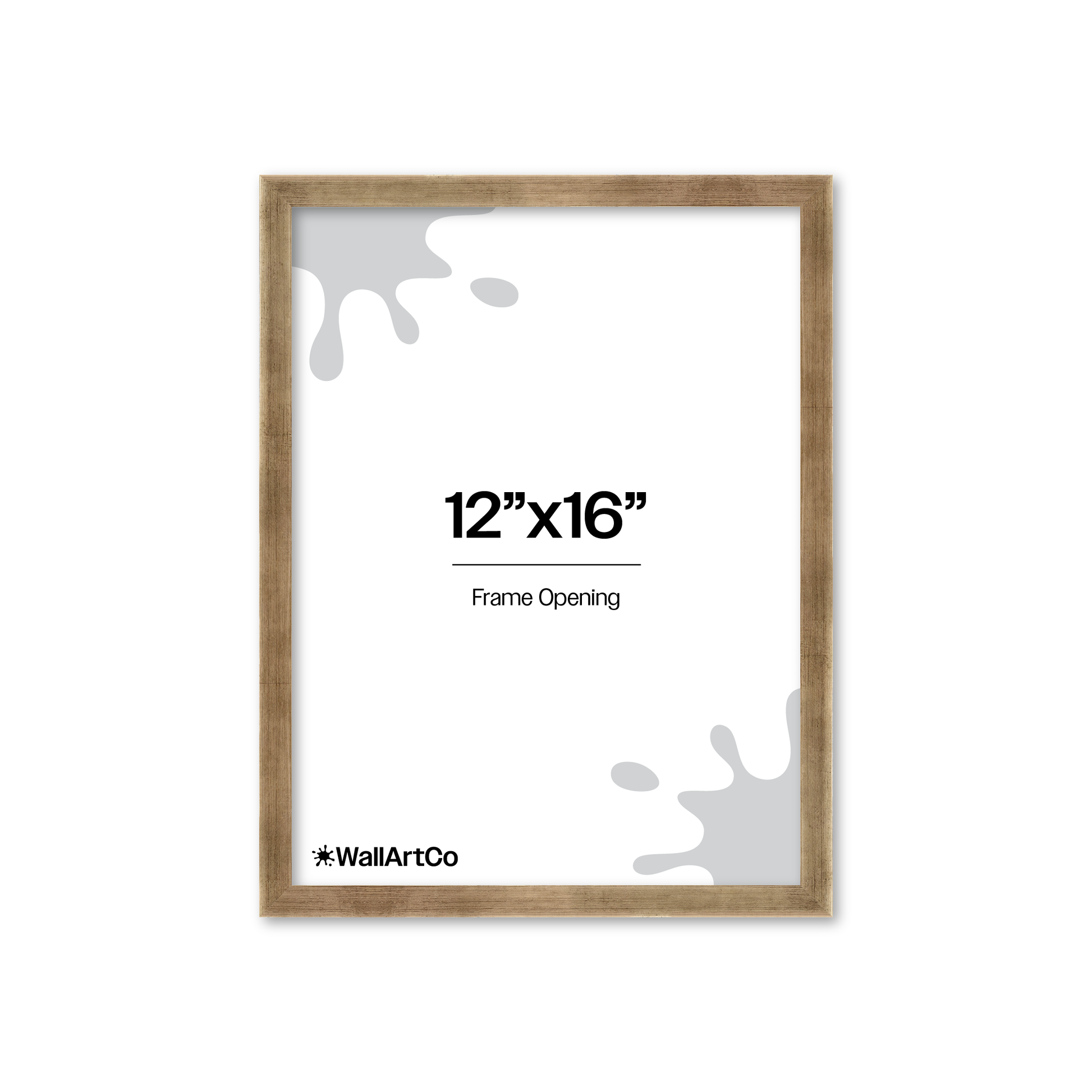 Front of picture frame