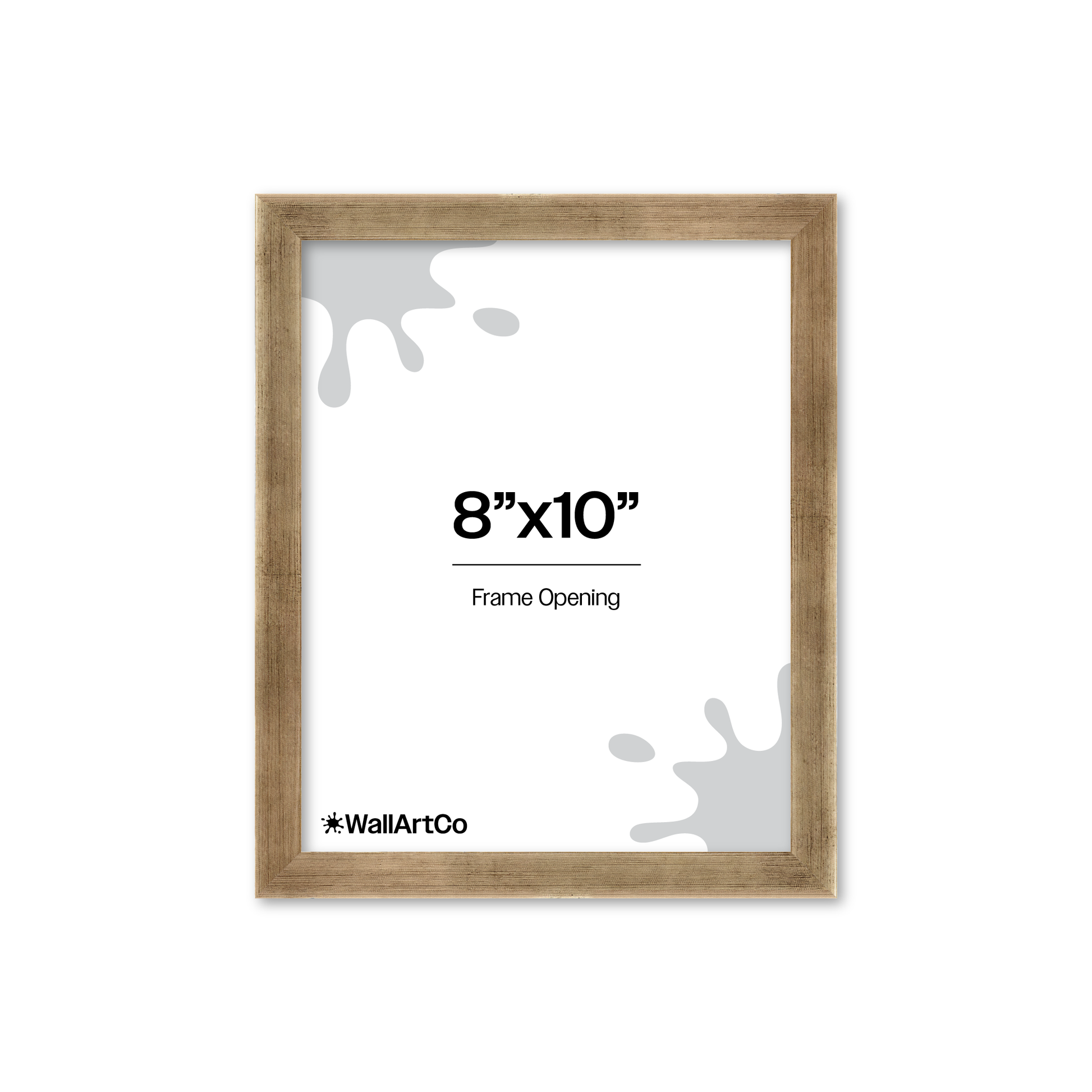 Front of picture frame