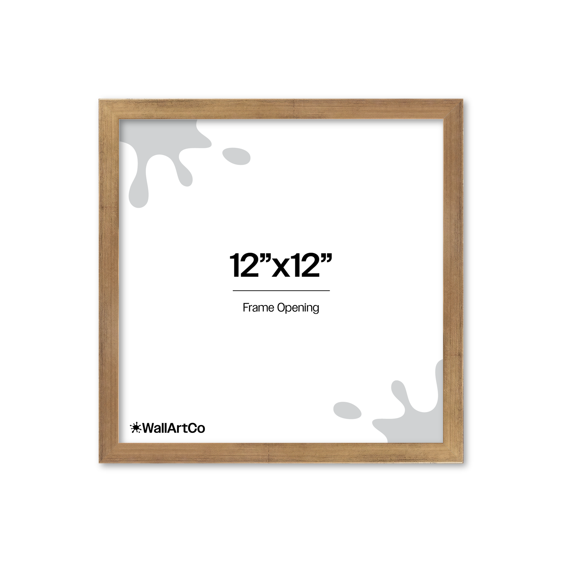 Front of picture frame
