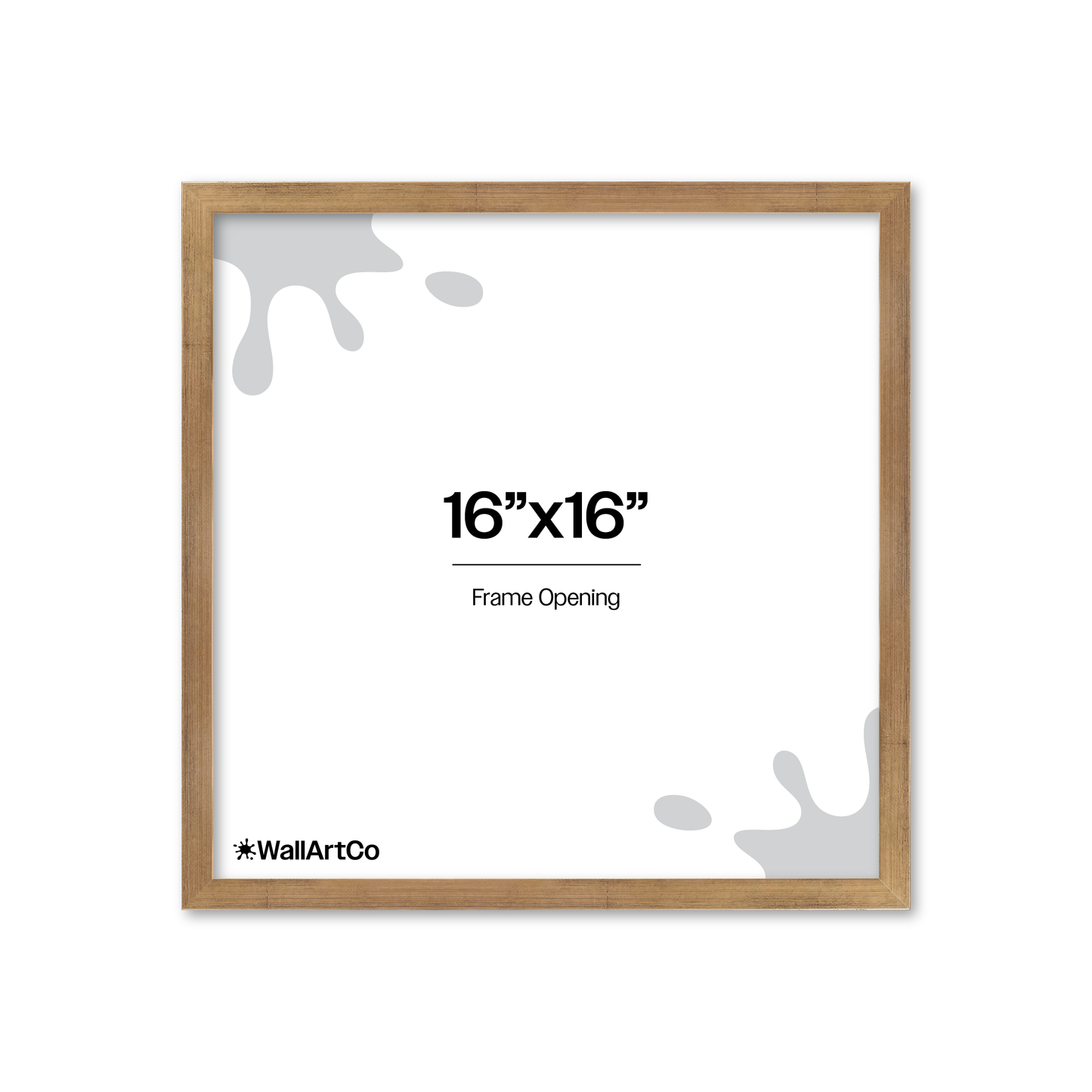 Front of picture frame